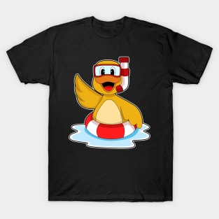 Duck Swimming Lifebuoy T-Shirt